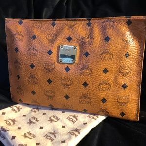 Vintage MCM Makeup Pouch